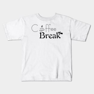 Coffee break Kids T-Shirt